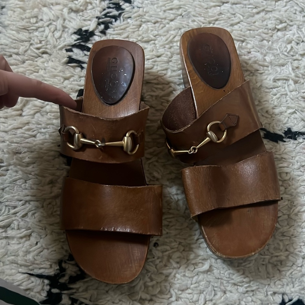 Vintage Gucci Sandals 9